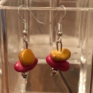 Pebble Dangle Earrings